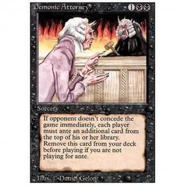 Demonic Attorney - Demonic Attorney - [3ED] [EX]