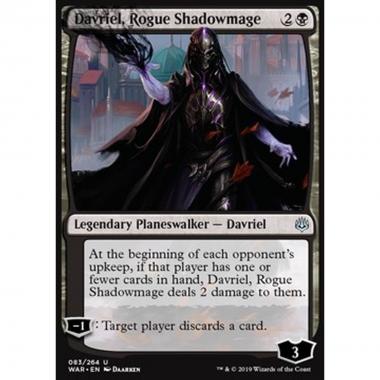Davriel, Rogue Shadowmage - Davriel, Mago d'Ombra Rinnegato - [WAR] [NM] [Foil]