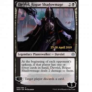 Davriel, Rogue Shadowmage - Davriel, Mago d'Ombra Rinnegato - [XWAR] [EX] [Foil]