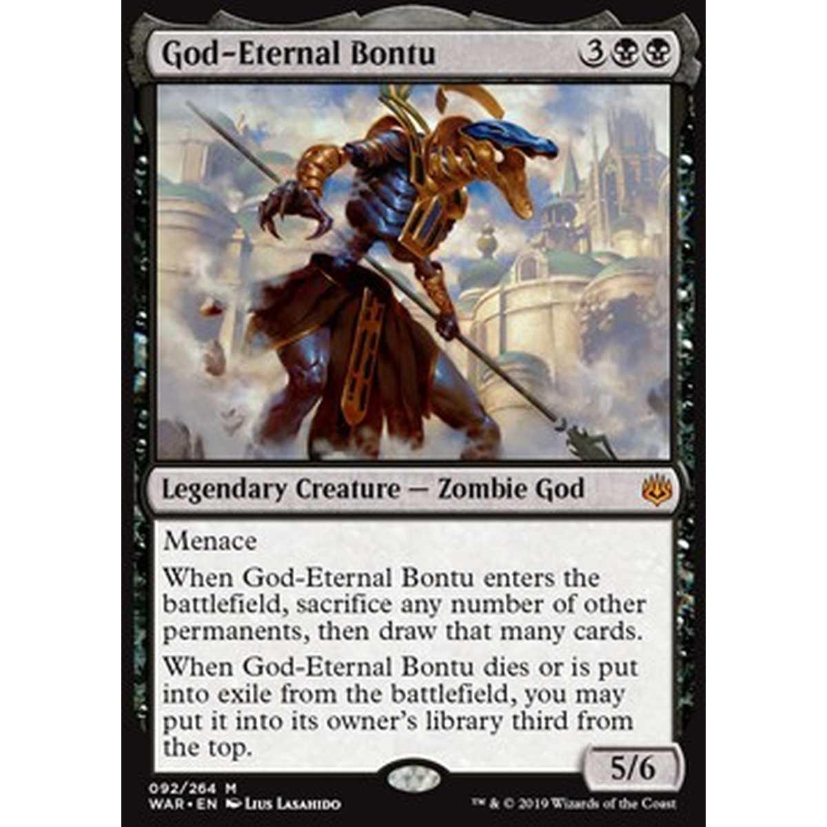 God-Eternal Bontu - Bontu, Dea Eterna - [WAR] [NM] [Foil]