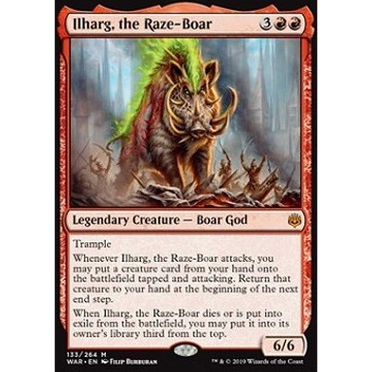 Ilharg, the Raze-Boar - Ilharg, the Raze-Boar - [WAR] [NM]