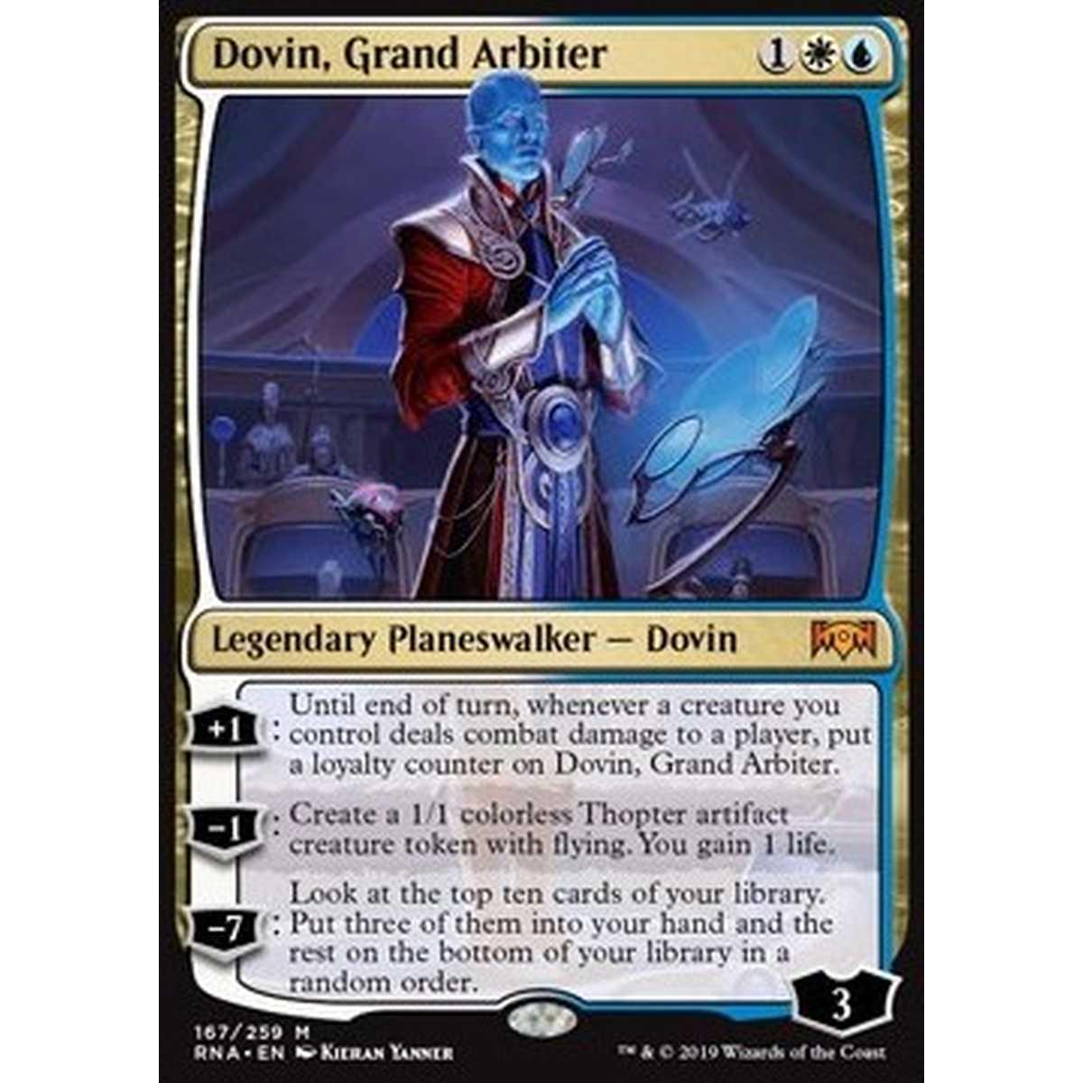 Dovin, Grand Arbiter - Dovin, Gran Giudice - [RNA] [NM] [Foil]