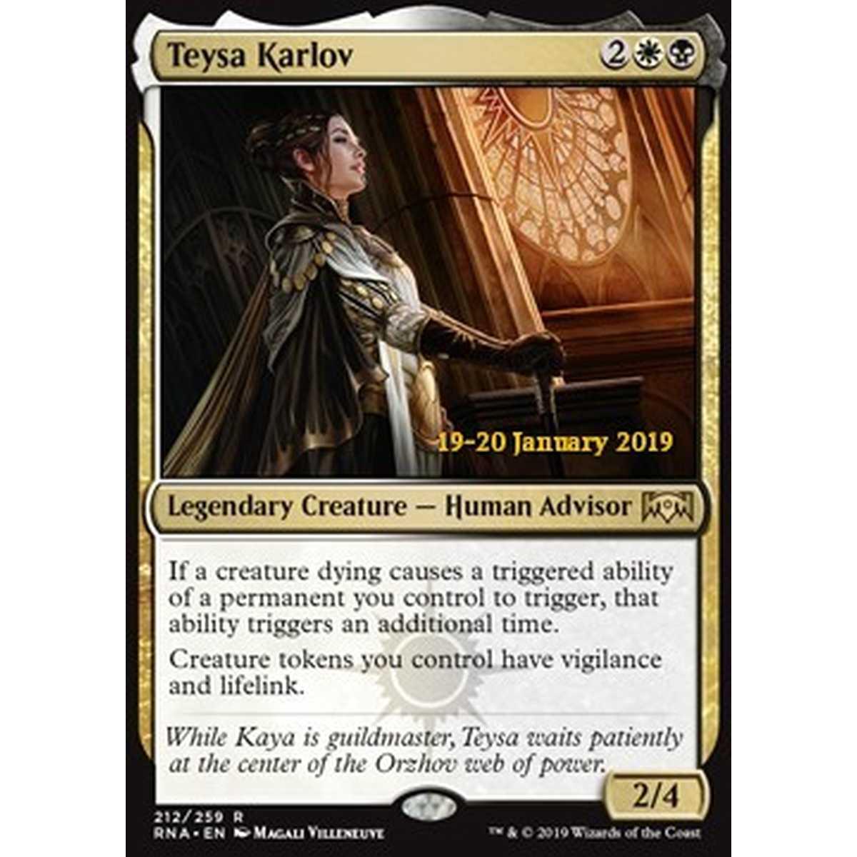 Teysa Karlov - Teysa Karlov - [XRNA] [NM] [Foil]
