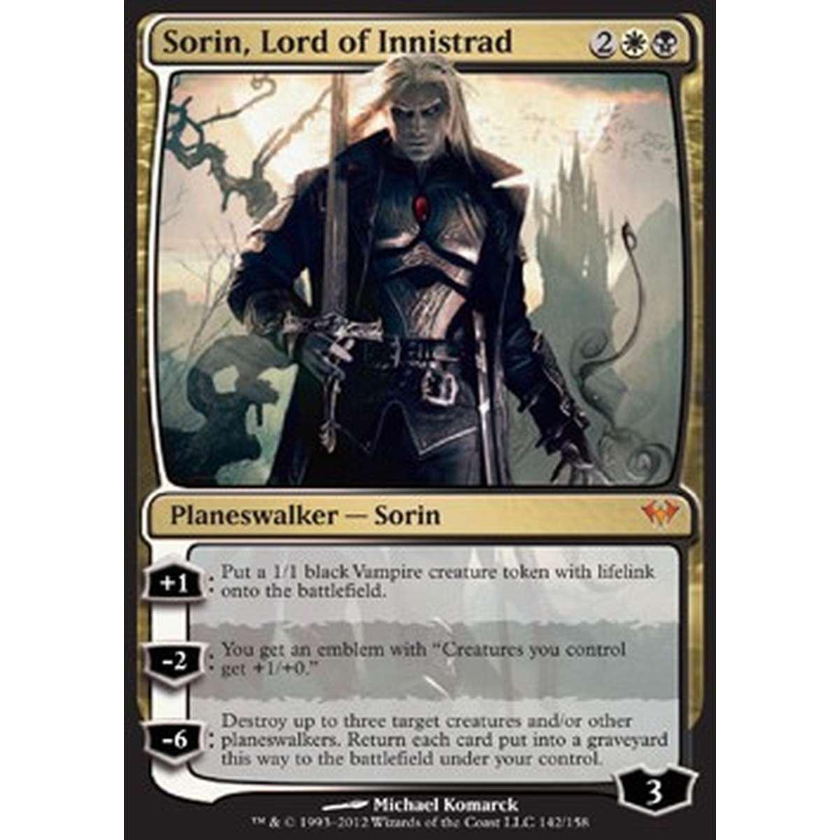 Sorin, Lord of Innistrad - Sorin, Signore di Innistrad - [DKA] [EX]