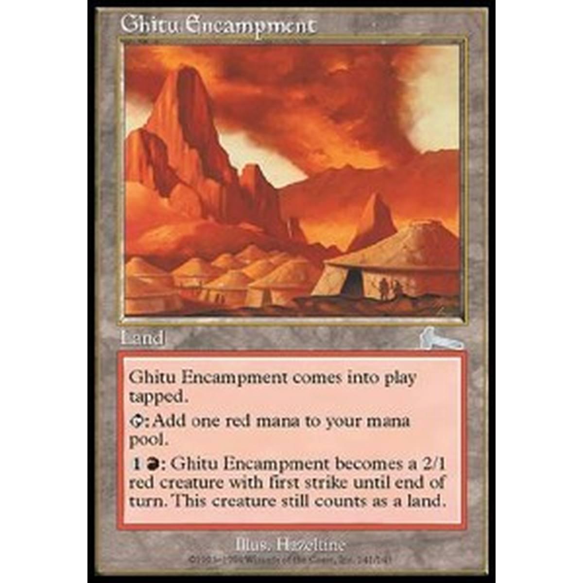 Ghitu Encampment - Accampamento Ghitu - [ULG] [GD] [Foil]