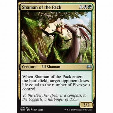 Shaman of the Pack - Sciamana della Banda - [ORI] [NM] [Foil]