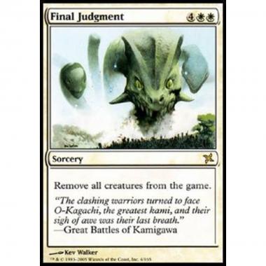 Final Judgment - Giudizio Finale - [BOK] [GD] [Foil]