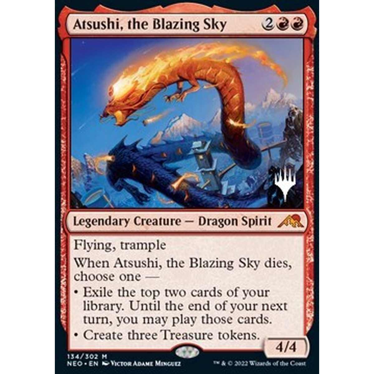 Atsushi, the Blazing Sky (V.2) - Atsushi, il Cielo Fiammeggiante (V.2) - [PNEO] [NM] [Foil]