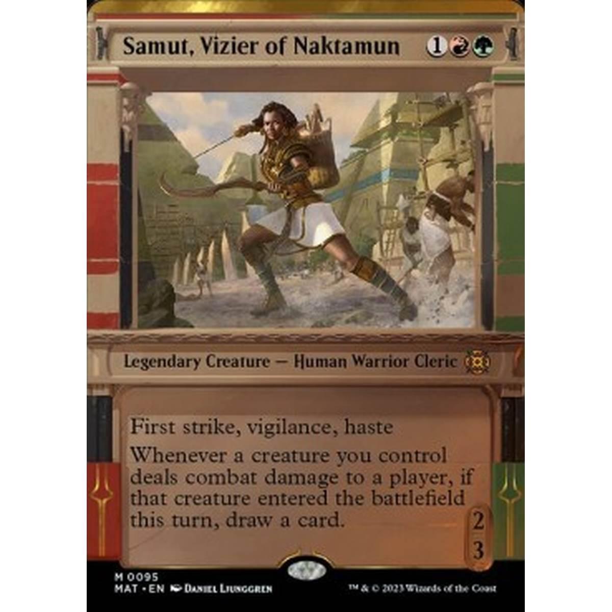 Samut, Vizier of Naktamun (V.1) - Samut, Vizier of Naktamun (V.1) - [XMAT] [NM]