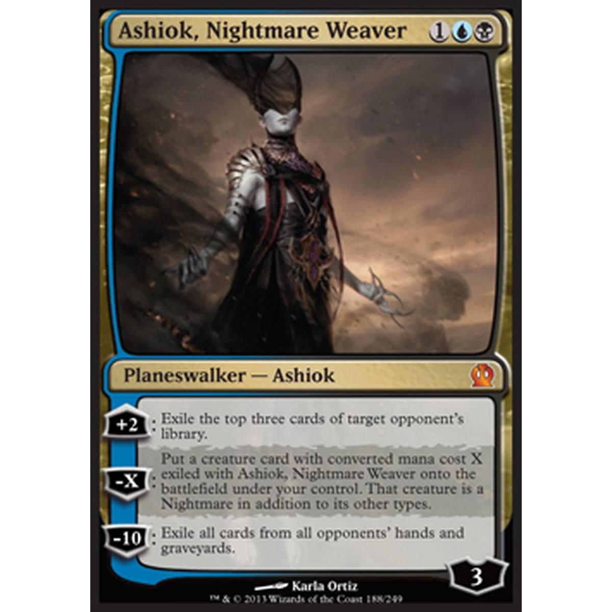 Ashiok, Nightmare Weaver - Ashiok, Nightmare Weaver - [THS] [EX]