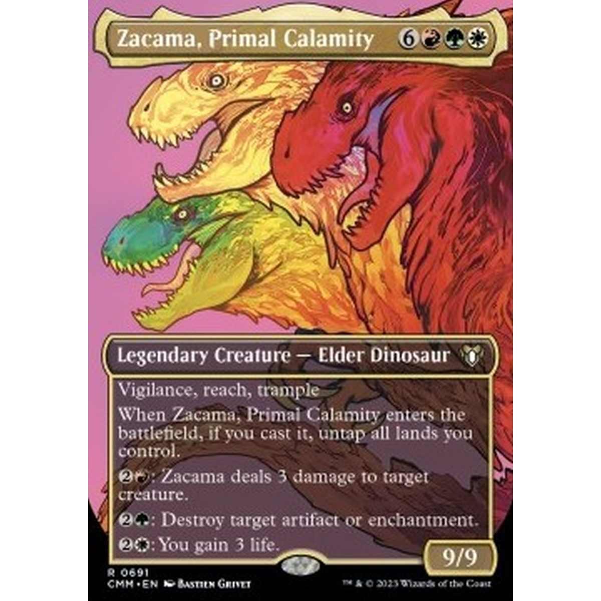 Zacama, Primal Calamity (V.2) - Zacama, Primal Calamity (V.2) - [XCMM] [NM]