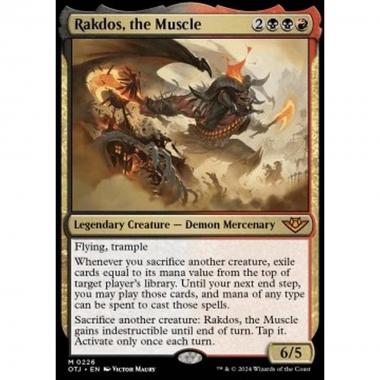 Rakdos, the Muscle - Rakdos, the Muscle - [OTJ] [NM] [Foil]