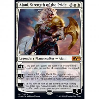 Ajani, Strength of the Pride - Ajani, Strength of the Pride - [M20] [NM]