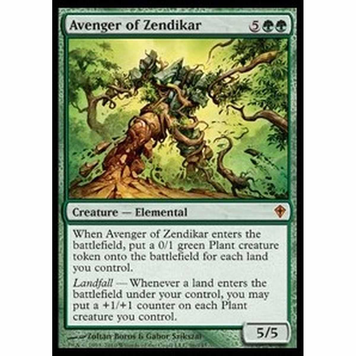 Avenger of Zendikar - Avenger of Zendikar - [WWK] [EX]
