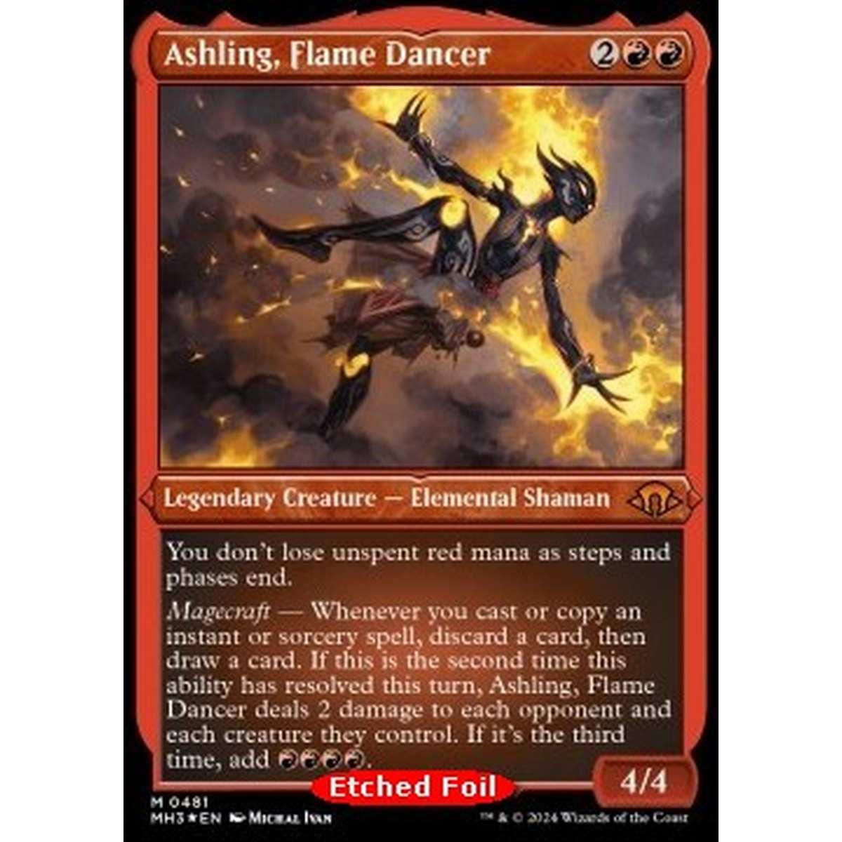 Ashling, Flame Dancer (V.3) - Ashling, Flame Dancer (V.3) - [XMH3] [NM] [Foil]