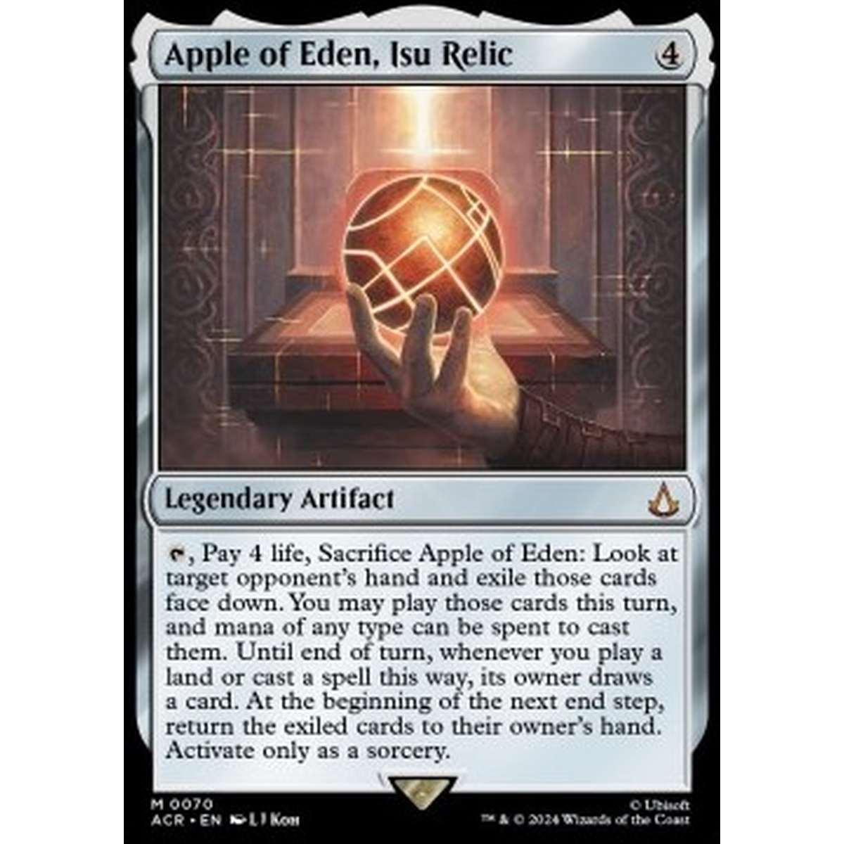 Apple of Eden, Isu Relic - Apple of Eden, Isu Relic - [ACR] [NM]