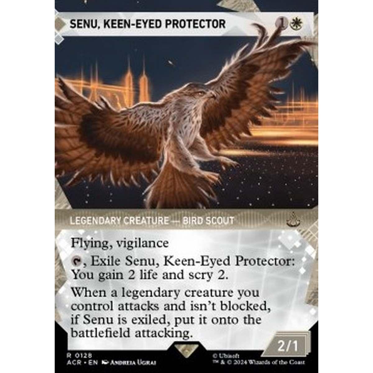 Senu, Keen-Eyed Protector (V.1) - Senu, Keen-Eyed Protector (V.1) - [XACR] [NM]