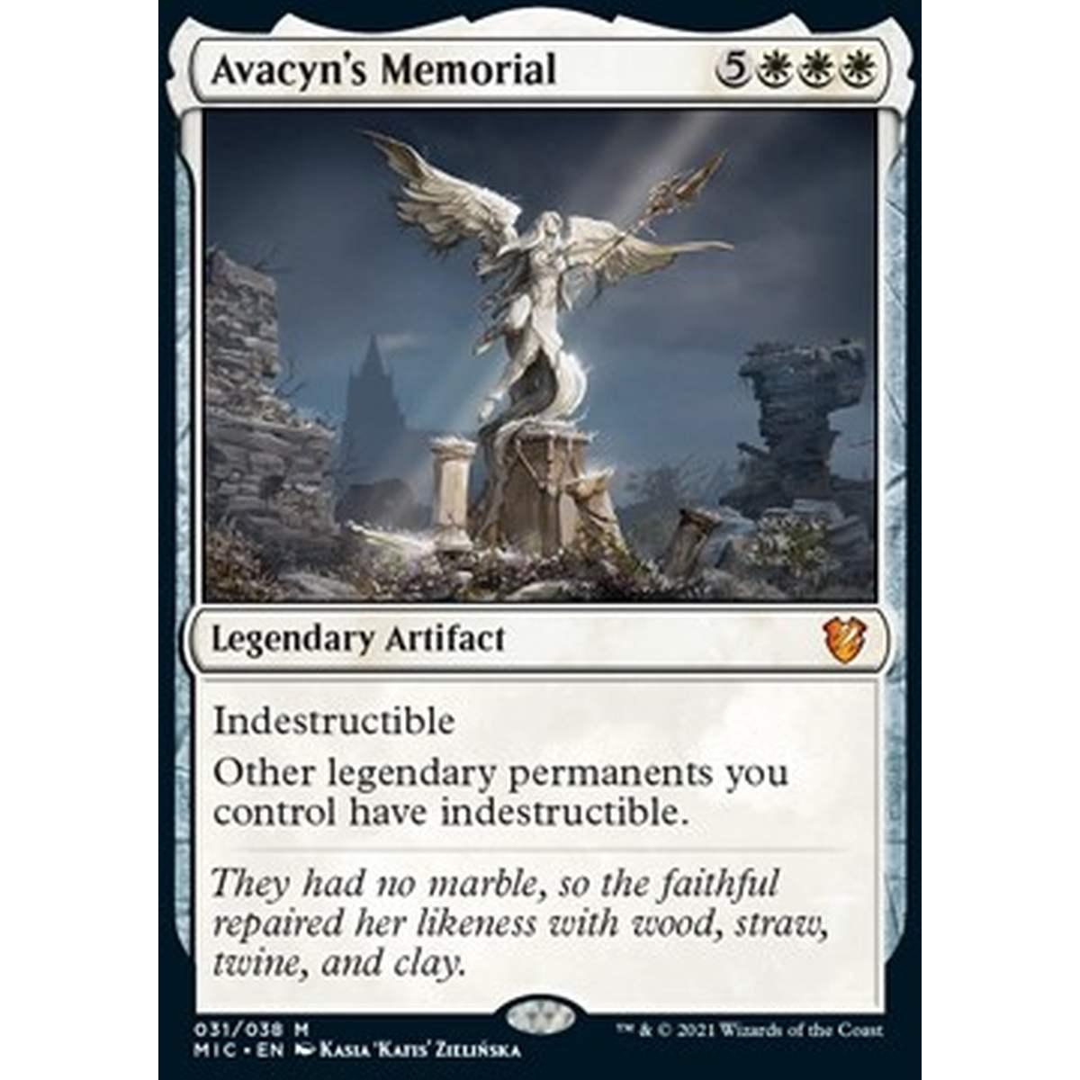 Avacyn's Memorial (V.1) - Avacyn's Memorial (V.1) - [MIC] [NM]