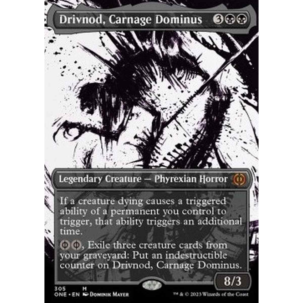 Drivnod, Carnage Dominus (V.1) - Drivnod, Carnage Dominus (V.1) - [XONE] [NM]