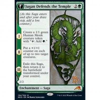 Jugan Defends the Temple // Remnant of the Rising Star - Jugan Defends the Temple // Remnant of the Rising Star - [PNEO] [NM] [Foil]