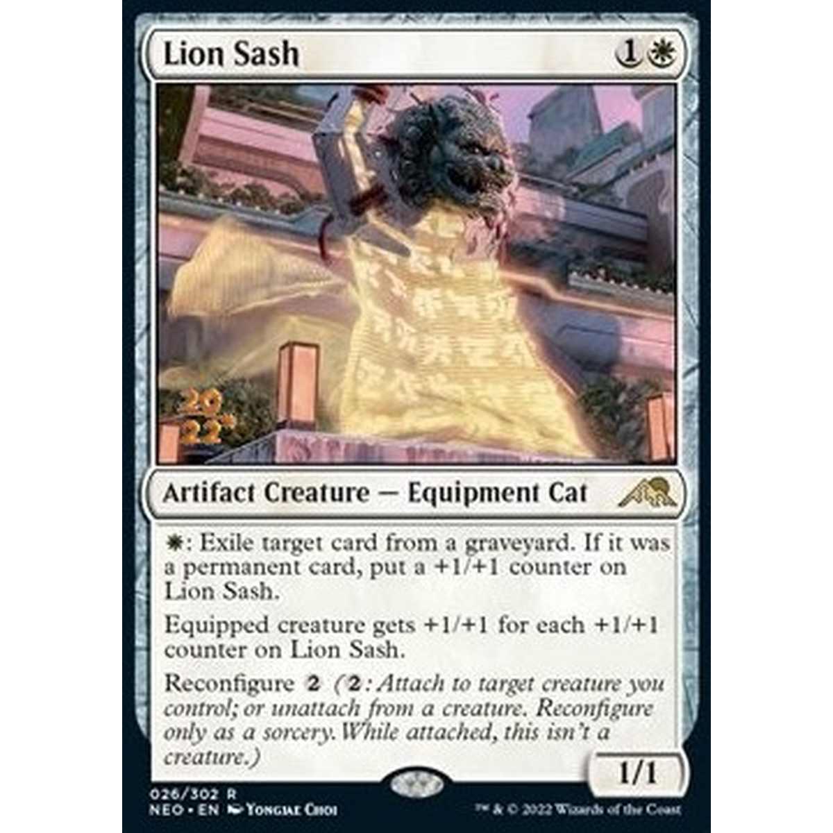 Lion Sash (V.1) - Stola del Leone (V.1) - [PNEO] [NM] [Foil]