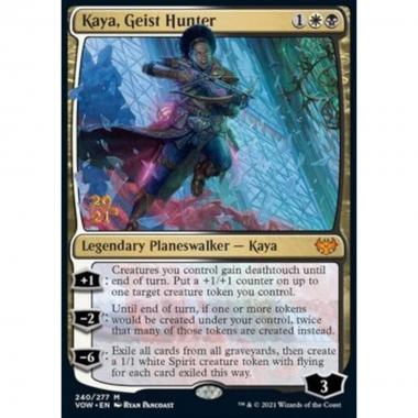 Kaya, Geist Hunter (V.1) - Kaya, Cacciatrice di Geist (V.1) - [PVOW] [NM] [Foil]