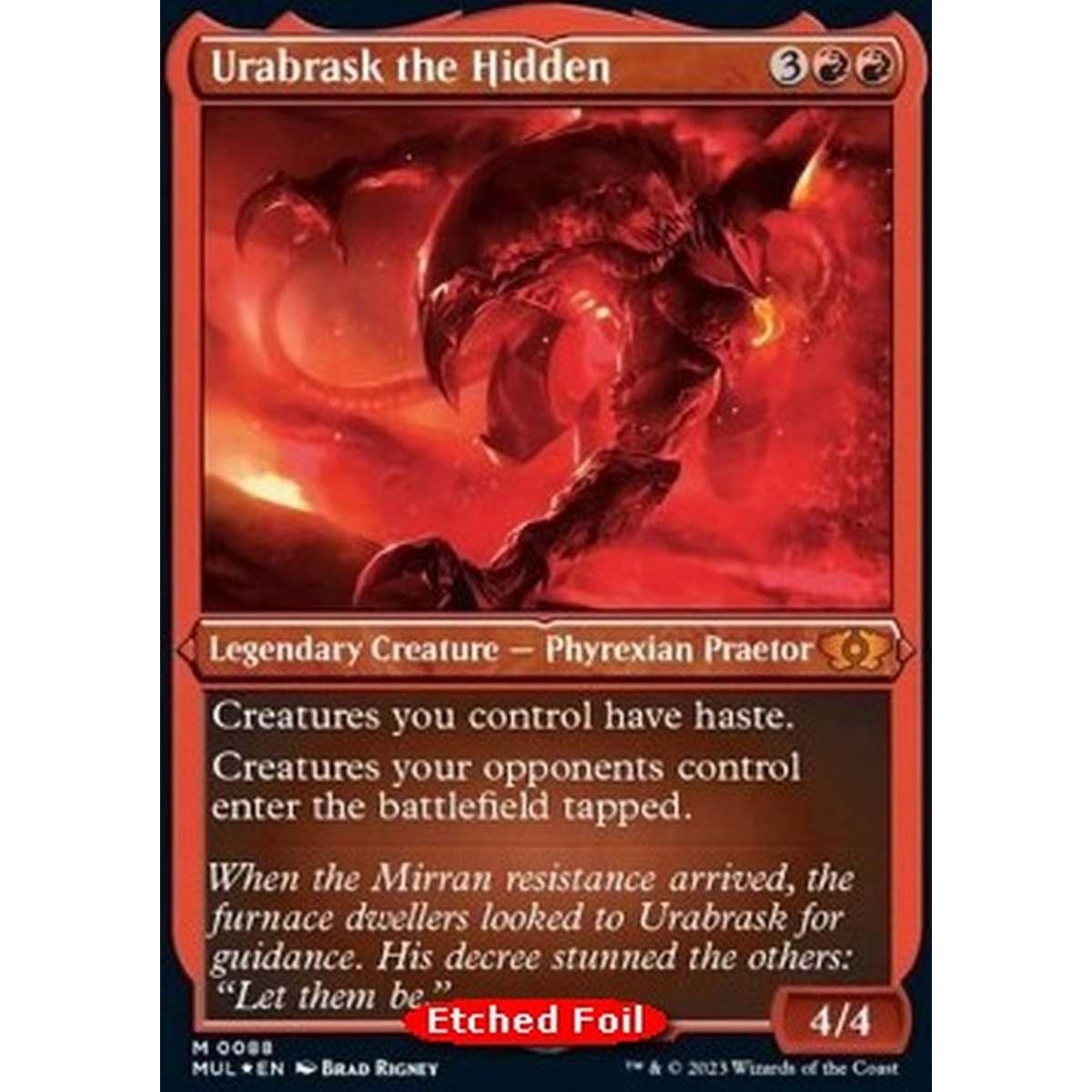 Urabrask the Hidden (V.2) - Urabrask the Hidden (V.2) - [MUL] [NM] [Foil]