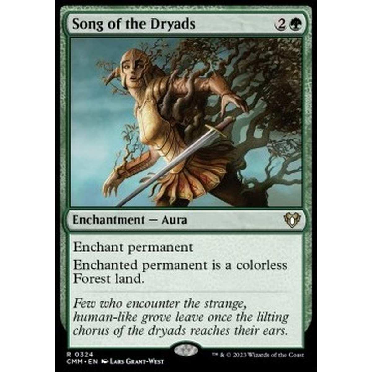 Song of the Dryads - Song of the Dryads - [CMM] [NM] [Foil]
