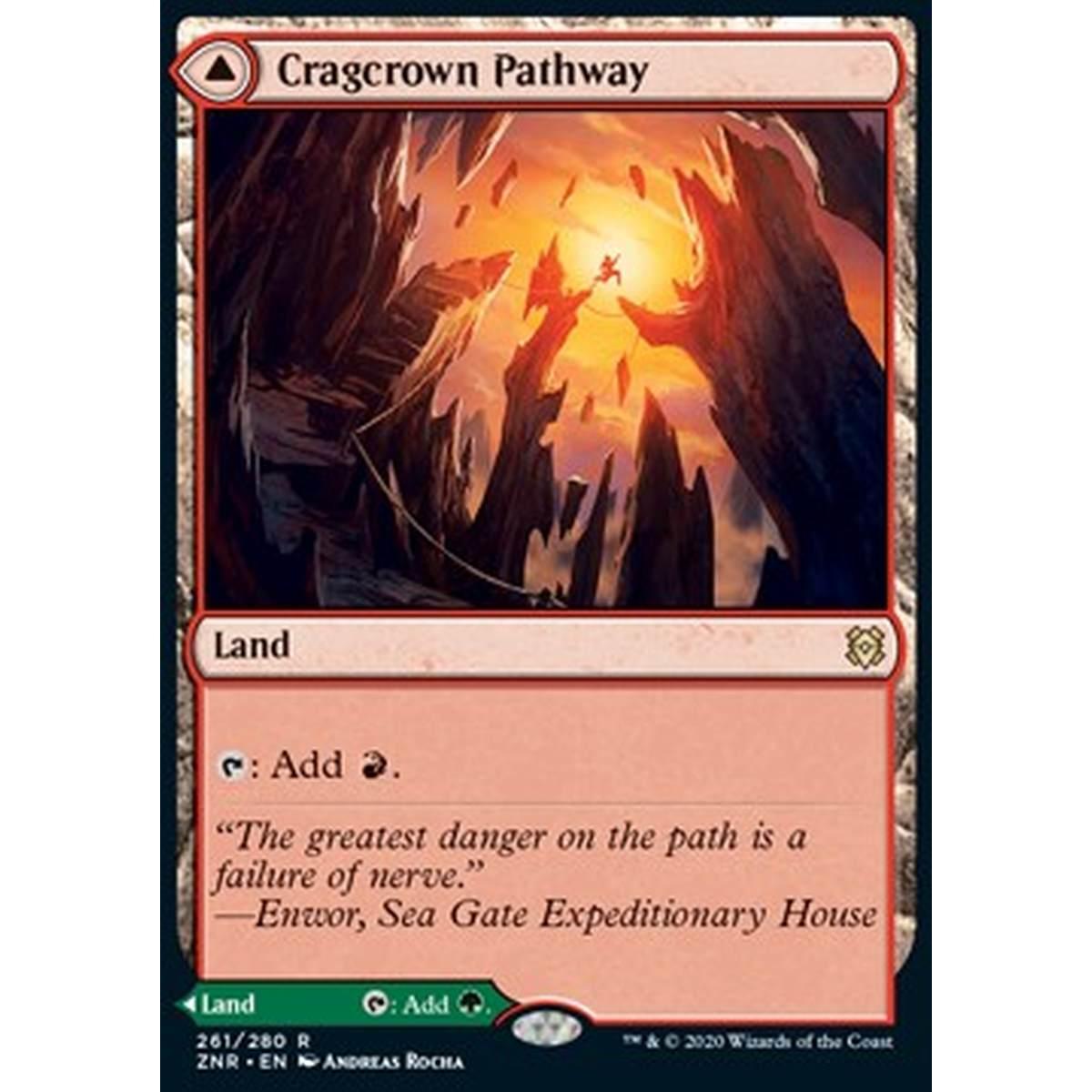Cragcrown Pathway // Timbercrown Pathway - Cragcrown Pathway // Timbercrown Pathway - [ZNR] [NM] [Foil]