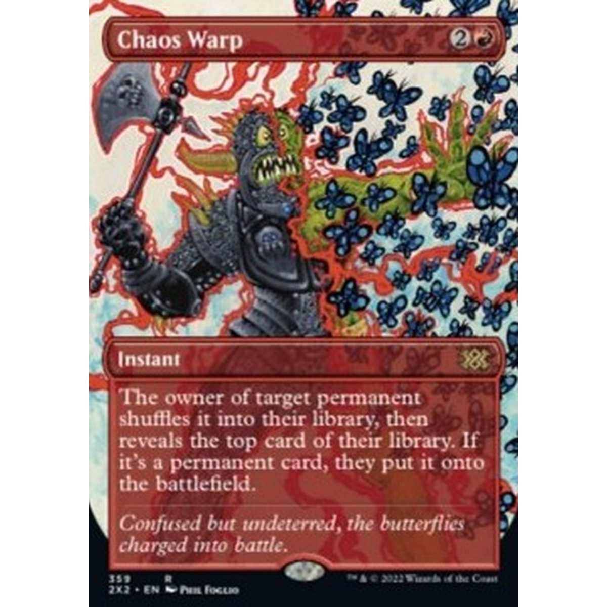 Chaos Warp (V.1) - Chaos Warp (V.1) - [X2X2] [NM] [Foil]