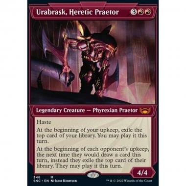 Urabrask, Heretic Praetor (V.1) - Urabrask, Pretore Eretico (V.1) - [XSNC] [NM]
