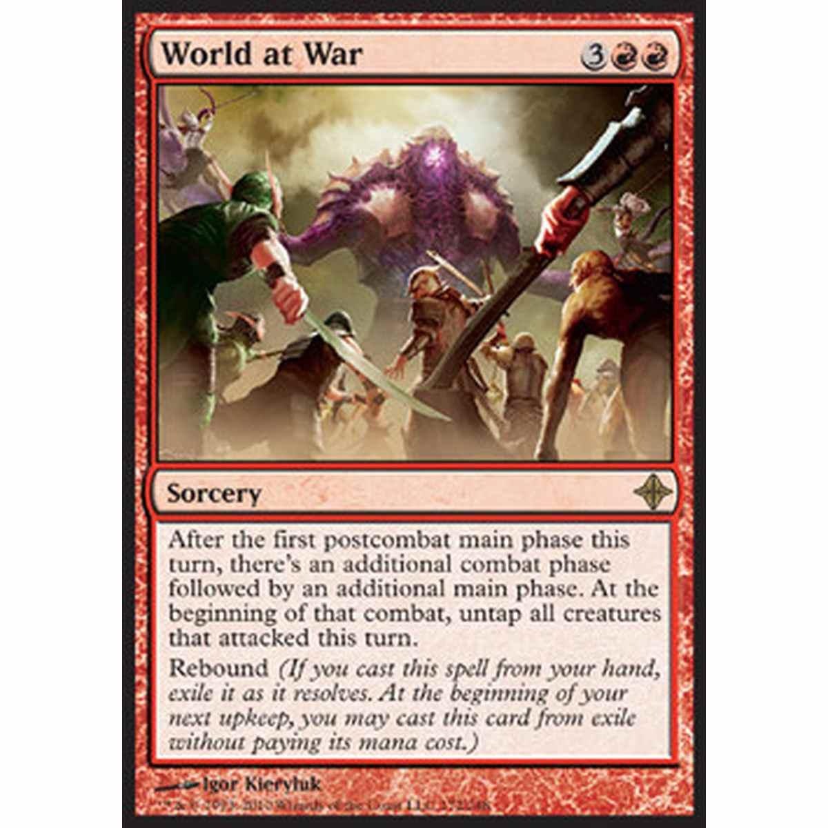 World at War - World at War - [ROE] [EX]