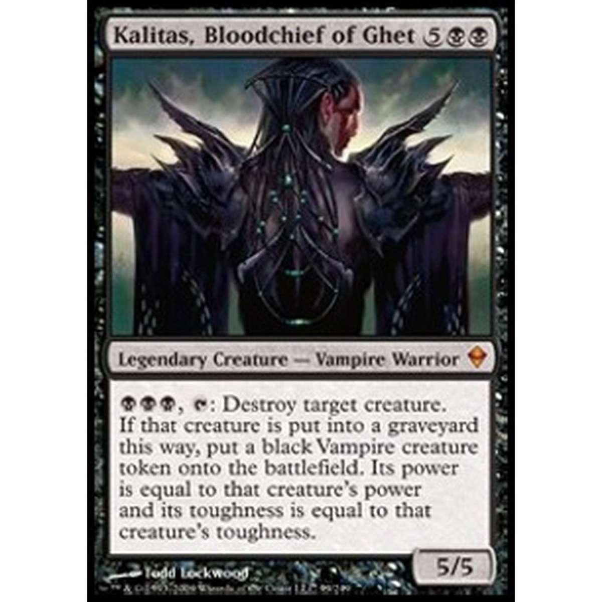 Kalitas, Bloodchief of Ghet - Kalitas, Bloodchief of Ghet - [ZEN] [EX]