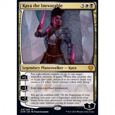 Kaya the Inexorable - Kaya the Inexorable - [KHM] [NM] [Foil]