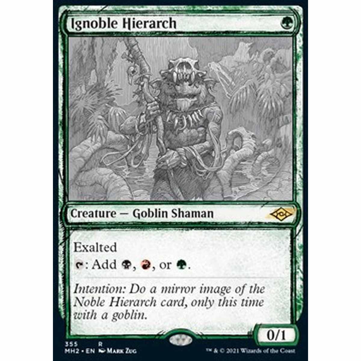 Ignoble Hierarch (V.1) - Ignoble Hierarch (V.1) - [XMH2] [NM] [Foil]