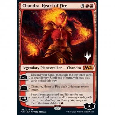 Chandra, Heart of Fire (V.1) - Chandra, Cuore di Fuoco (V.1) - [PM21] [NM] [Foil]