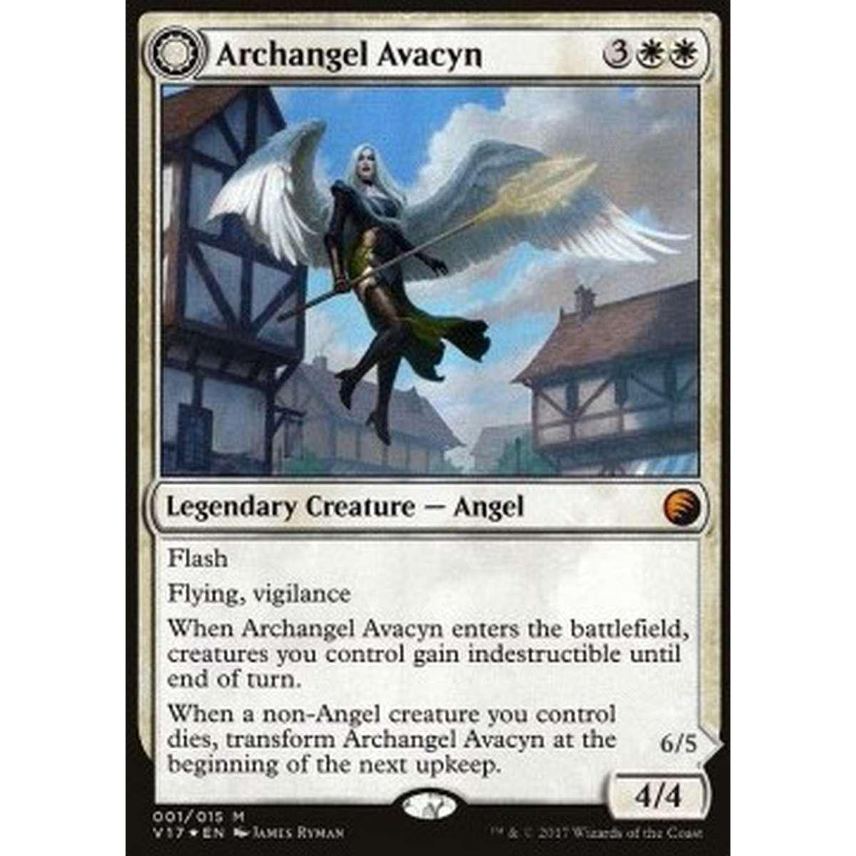 Archangel Avacyn / Avacyn, the Purifier - Archangel Avacyn / Avacyn, the Purifier - [V17] [NM] [Foil]