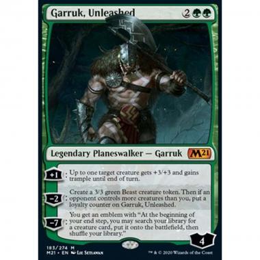 Garruk, Unleashed - Garruk, Infuriato - [M21] [NM] [Foil]