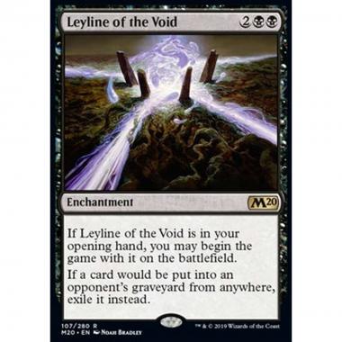 Leyline of the Void - Leyline del Nulla - [M20] [NM] [Foil]