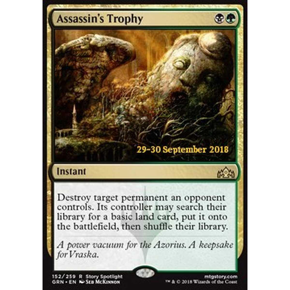 Assassin's Trophy - Trofeo dell'Assassina - [XGRN] [NM] [Foil]