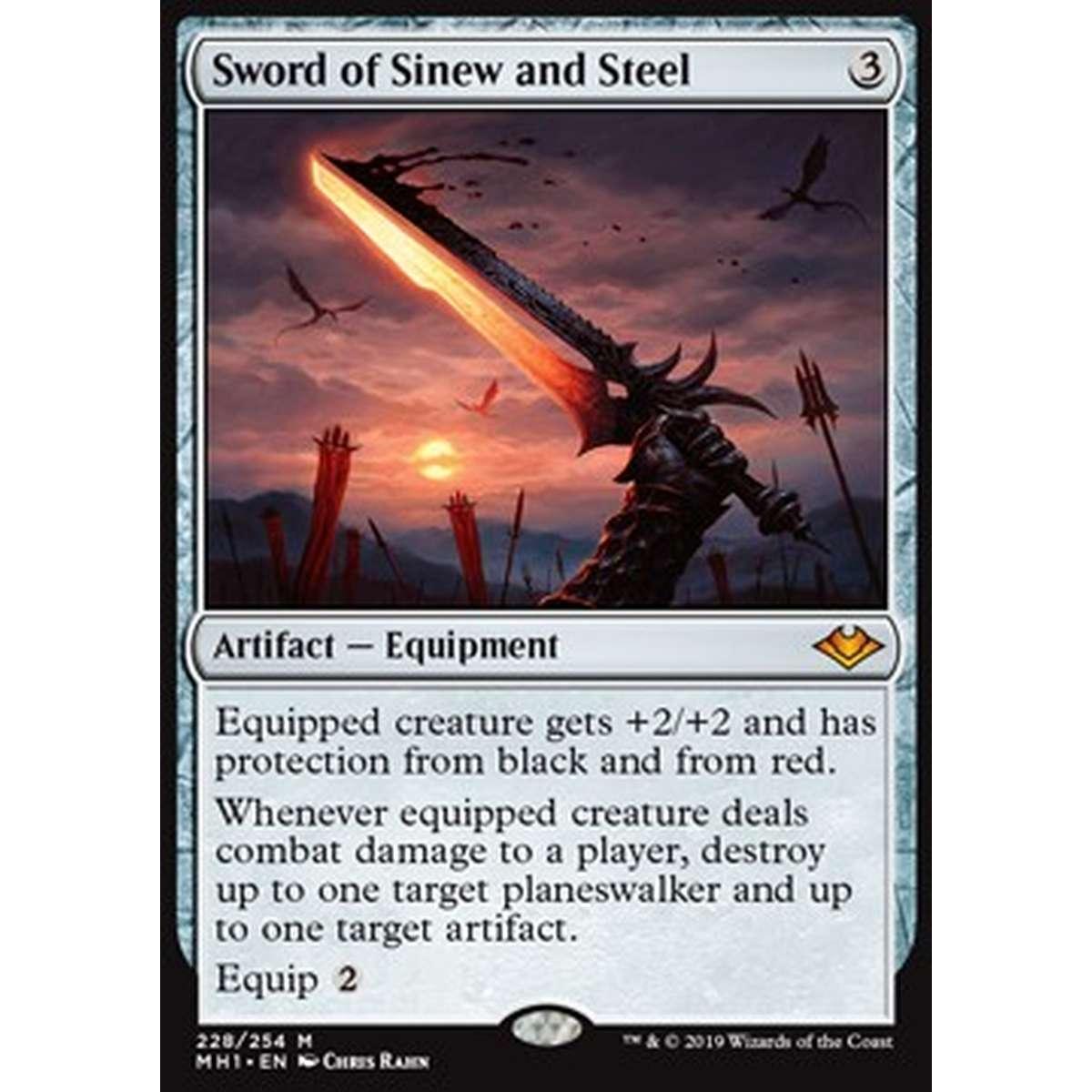 Sword of Sinew and Steel - Sword of Sinew and Steel - [MH1] [NM]
