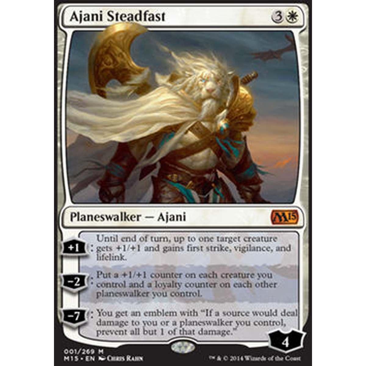 Ajani Steadfast - Ajani l'Incrollabile - [M15] [NM]