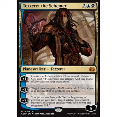 Tezzeret the Schemer - Tezzeret il Manipolatore - [AER] [NM] [Foil]
