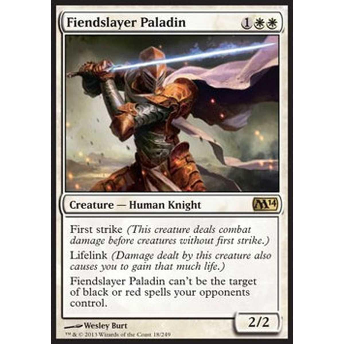 Fiendslayer Paladin - Paladino Ammazzademoni - [M14] [NM] [Foil]