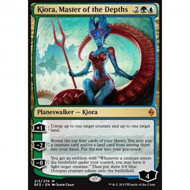 Kiora, Master of the Depths - Kiora, Signora delle Profondit  - [BFZ] [NM] [Foil]
