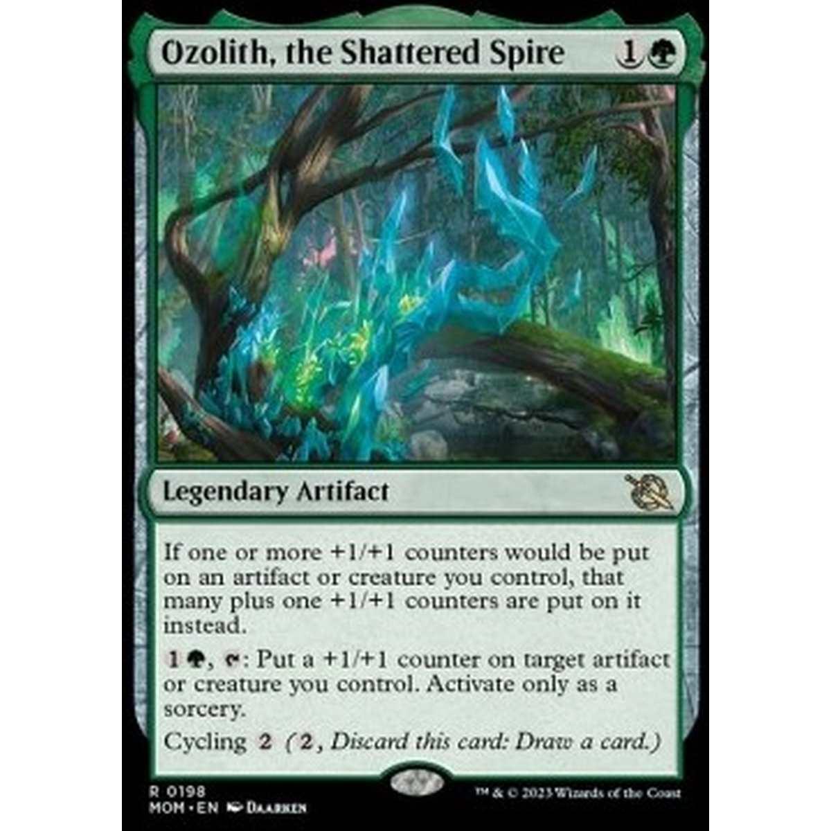 Ozolith, the Shattered Spire - Ozolith, the Shattered Spire - [MOM] [NM] [Foil]