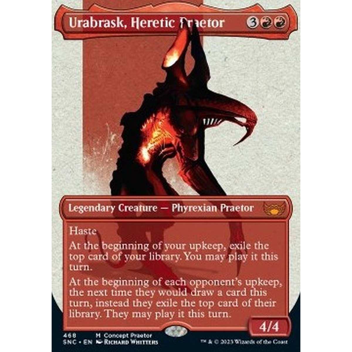 Urabrask, Heretic Praetor (V.1) - Urabrask, Heretic Praetor (V.1) - [XONE] [NM]