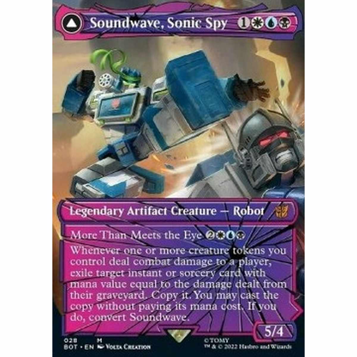 Soundwave, Sonic Spy // Soundwave, Superior Captain (V.2) - Soundwave, Sonic Spy // Soundwave, Superior Captain (V.2) - [BOT] [NM]