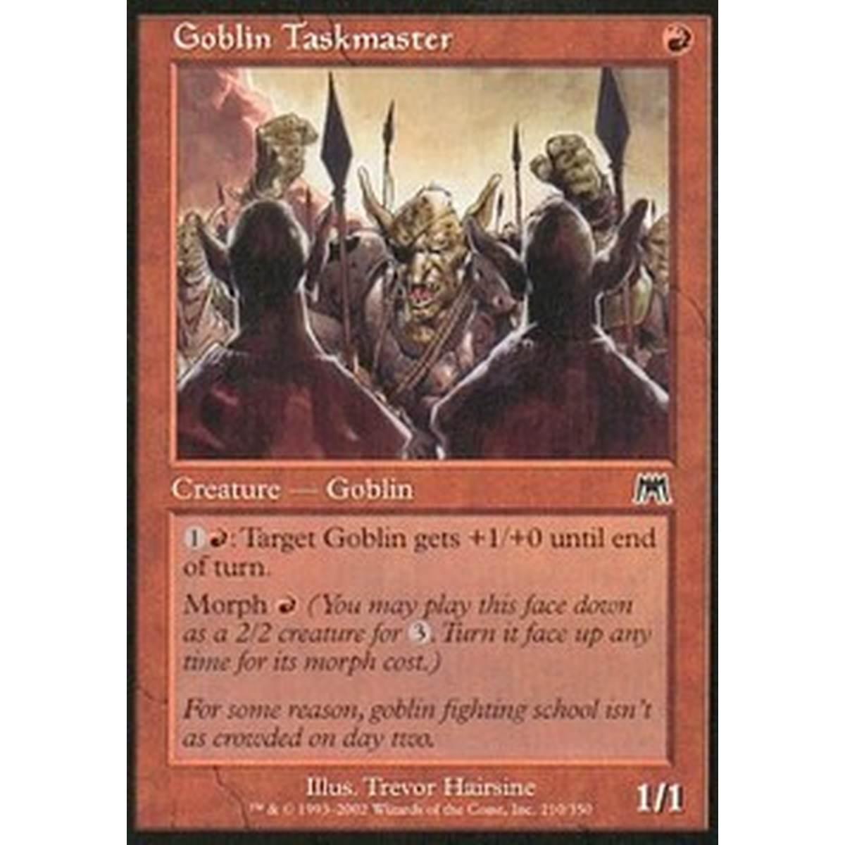 Goblin Taskmaster - Sorvegliante Goblin - [ONS] [NM]