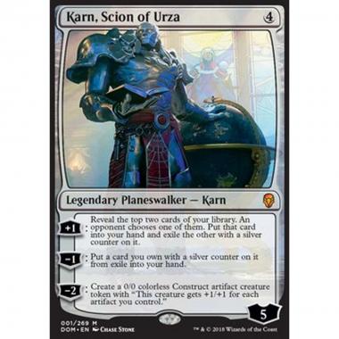 Karn, Scion of Urza - Karn, Scion of Urza - [DOM] [EX]